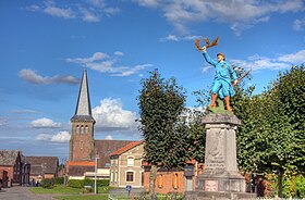 L'église pi ch'monumint à chés morts