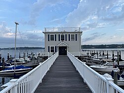 The Players Boat Club on the Navesink River in Fair Haven