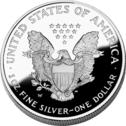 Fine Silver Dollar 31 USC 5112(e)
