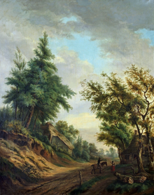 Omgeving van Wedde (Arnold Hendrik Koning, 1828)