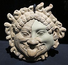 Antefix från 510-500 f.Kr.