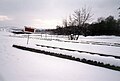 Bahnhof Kreuzstein vor dem Glasenweiher, 1986