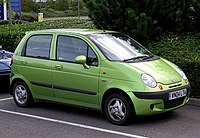 Facelifted M150-series Daewoo Matiz