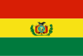 Kriegsflagge zu Lande Boliviens