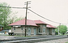 Fostoria station, May 15, 1983.jpg