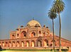 Chamferred edges add to the overall symmetrical design of the mausoleum