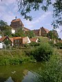 Havelberg, Stadtgraben und Dom St. Marien