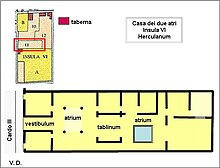 plan d'habitation longue et étroite