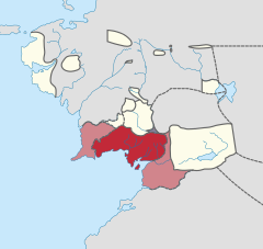 Mapa opisywanego kraju