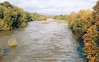 Wye blisko Hay-on-Wye