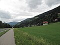 tussen Bad Kleinkirchheim en Wiedeweg, wegpanorama