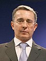 Le président colombien Álvaro Uribe.