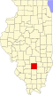 State map highlighting Marion County