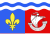 Drapeau : Hauts-de-Seine