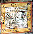 Inscription in Énlaka's Unitarian church (1668)