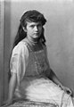Image 12 Grand Duchess Anastasia Nikolaevna of Russia Photograph: Boissonnas and Eggler; restoration: Chris Woodrich Grand Duchess Anastasia Nikolaevna of Russia was the youngest daughter of Tsar Nicholas II, the last sovereign of Imperial Russia, and his wife, Tsarina Alexandra Fyodorovna. At age 17, she was executed with her family in an extrajudicial killing by members of the Cheka – the Bolshevik secret police – on July 17, 1918. Rumors have abounded that she survived, and multiple women have claimed to be her. However, this possibility has been conclusively disproven. More selected pictures