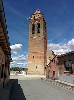 Skyline of Moraleja de Matacabras