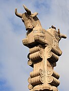 A well-preserved column at Persepolis