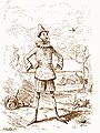 Pinocchio (portrait by Enrico Mazzanti, 1883)