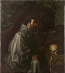 San Francisco en oración (Diego de Velázquez) 1632