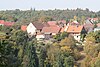 Burghügel der Burg Hohenriet im Weiler Vorhof