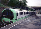 The green prototype at South Ealing.