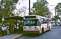 A MASA trolleybus loading in 1990