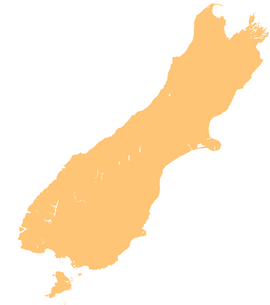 Troyte River is located in South Island