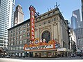 Image 152The Chicago Theatre, a former cinema restored as a live performance venue (photo by Daniel Schwen) (from Portal:Theatre/Additional featured pictures)