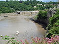 Chepstow Castle og bro.