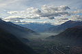 Veduta della val di Susa dalla sacra