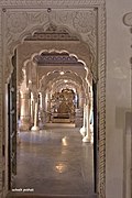 Collection of swings for royal kids at Mehrangarh Fort Museum.jpg