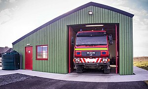 Fair isle fire station