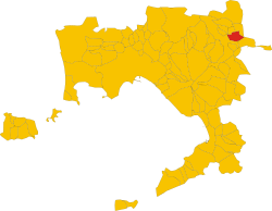 Lokasi Casamarciano di Provinsi Napoli