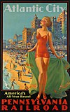 Boardwalk, travel poster 1936