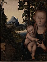 Vierge à L'Enfant 1520, Moscou