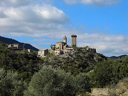 Skyline of Abizanda