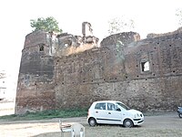 Mani Majra Fort, west side view