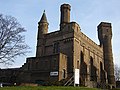 The Castle Climbing Centre next to the West Reservoir, once the main Water Board pumping station