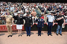 Service members receive honor at White Sox Independence Day game 150704-A-XY199-028.jpg