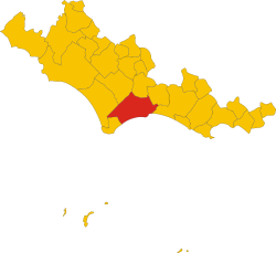 Terracina within the Province of Latina