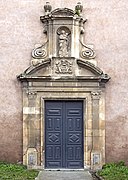 L'entrée du CAC Chapelle Saint-Jacques.