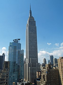 Het Empire State Building in augustus 2007