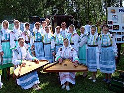 Folklorní skupina marijských horských žen, Marij-El.