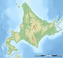 支笏湖の位置（北海道内）