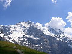 Paroi nord de la Jungfrau, Alpes bernoises