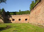 En del av fästningen Terezín.