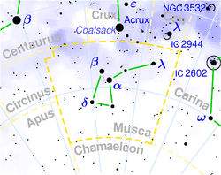 Musca constellation