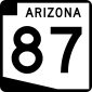 ايرزونا state route marker