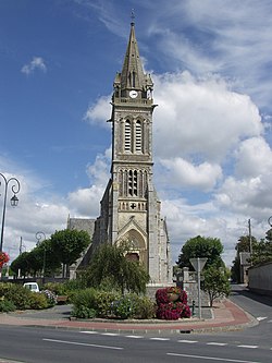 Skyline of Bricqueville-sur-Mer